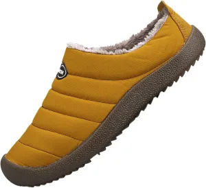 Women's Cotton Slippers Plus Velvet Warm Household Boots Soft Flat Soled Snow Boots Lightweight Winter Boots
