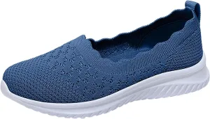 Womens Orthopedic Sneakers Lightweight Comfortable Arch Support Sneaker Breathable Mesh Memory Foam Shoes