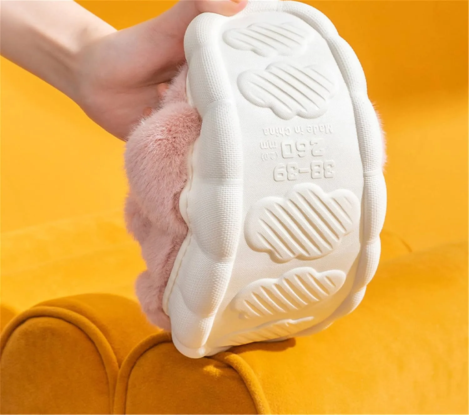 Women's Pig & Cow Animal Slippers - Soft Plush Cotton Winter Warm House Shoes