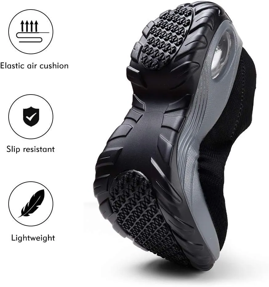 Women's Running Sneakers Air Shock Absorber Mesh Lightweight Breathable Outdoor Sports Jogging Sports Running Shoes