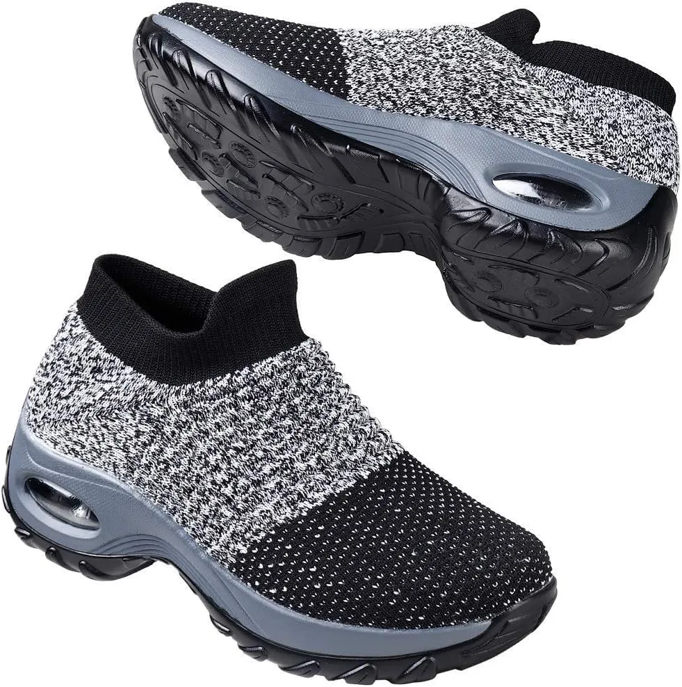 Women's Running Sneakers Air Shock Absorber Mesh Lightweight Breathable Outdoor Sports Jogging Sports Running Shoes