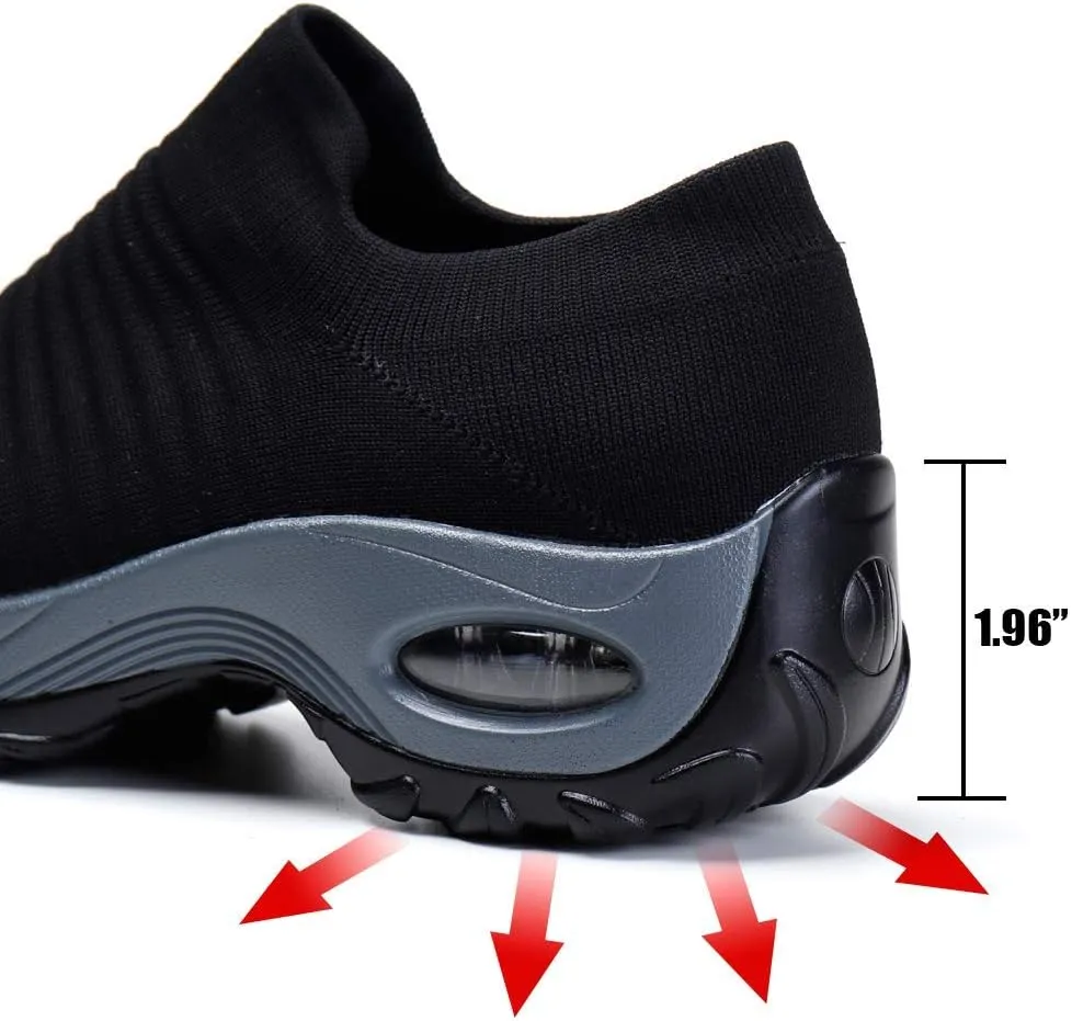 Women's Running Sneakers Air Shock Absorber Mesh Lightweight Breathable Outdoor Sports Jogging Sports Running Shoes