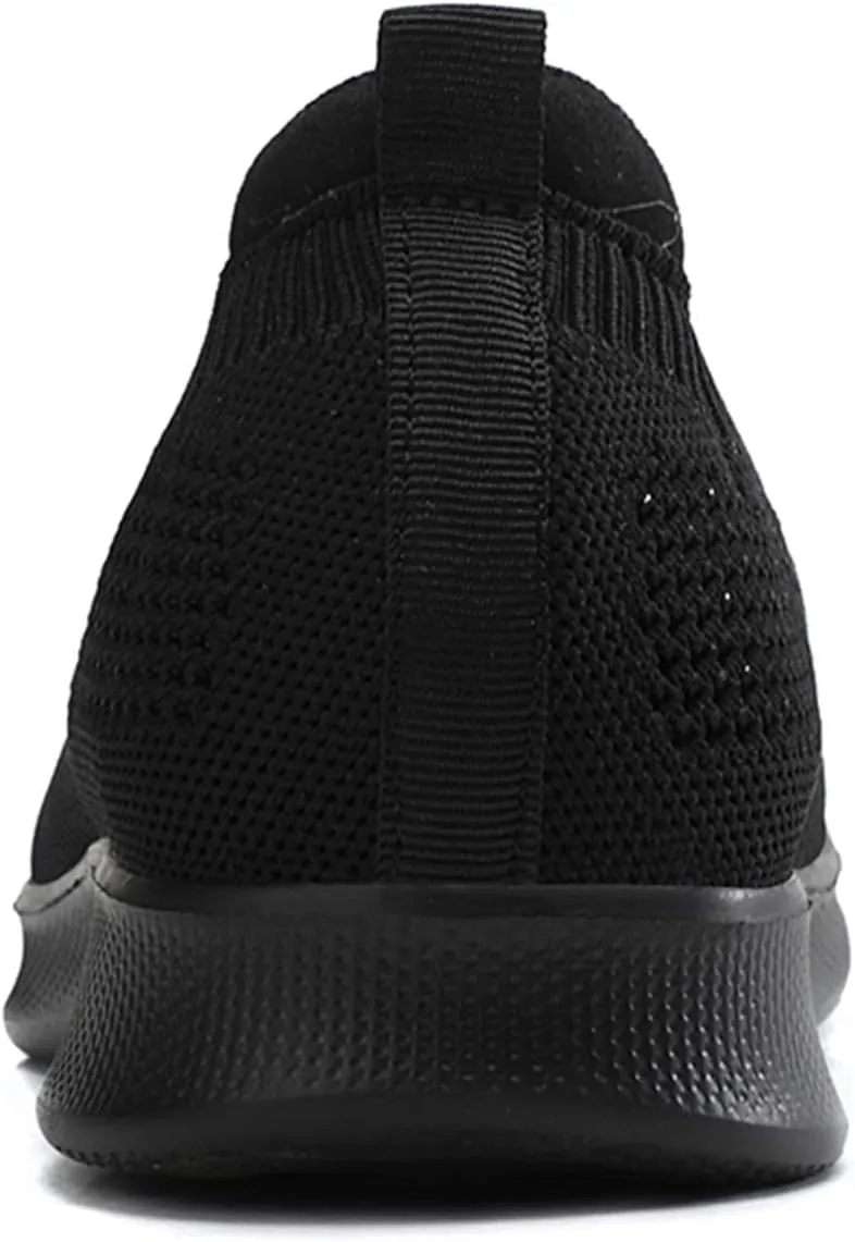 Women's Slip on Sneakers Shoes Woven Orthopedic Breathable Soft Shoes Walking Diabetic Foam Shoes Hands Free Slip in