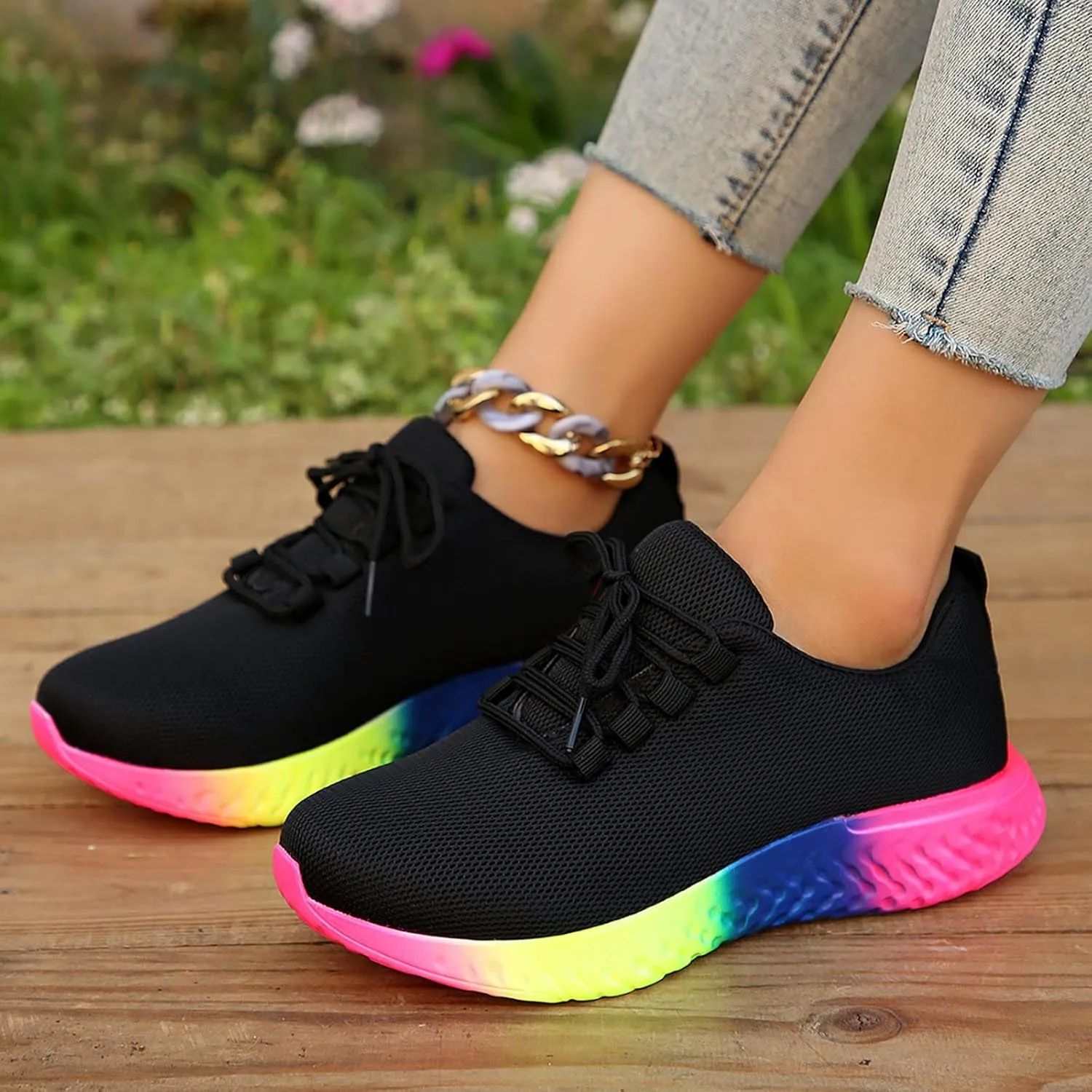 Womens Sneakers 7.5 Casual Pull On Shoes Womens Sneakers Womens Black Athletic Shoes 9.5 High Heel Wedge Sneakers for Women Size 11 Slip On Shoes for Women Indoor Fluffy