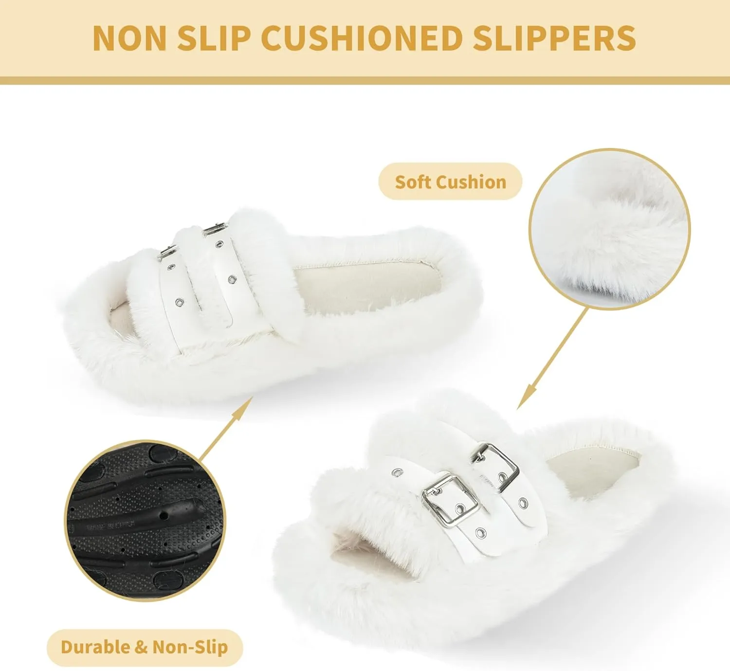 Women's Velvet Slippers Pearl Bow Open Toe Slide House Bedroom Shoes