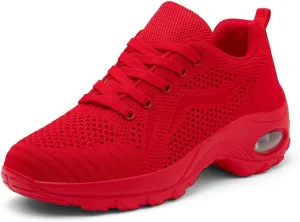 Women's Walking Shoes Arch Support Comfortable Lightweight Mesh Non-Slip Work Shoes Modern Jazz Dance Casual Shoes Thick Sole Loafers