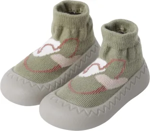 XQ&XG Baby Shoes Infant First Walker Shoes Infant Floor Shoes Indoor Outdoor Non Slip Soft Rubber Sole Breathable Slippers Unisex Sock Shoes Baby Boys Girls Cartoon Slip On Sneakers